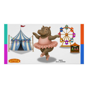 Helene, circus performer poster