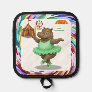Helene circus performer pot holder