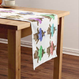 Helene circus performer short table runner
