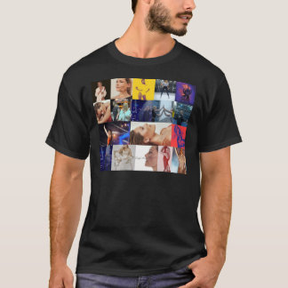 Helene Fischer Seamless Rectangular Collage  T-Shirt