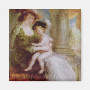 Helene Fourment and her son Frans Magnet