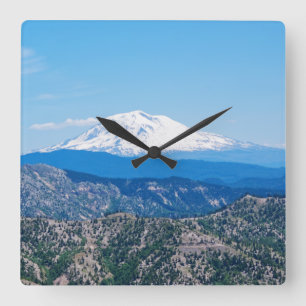 Helen's View Square Wall Clock