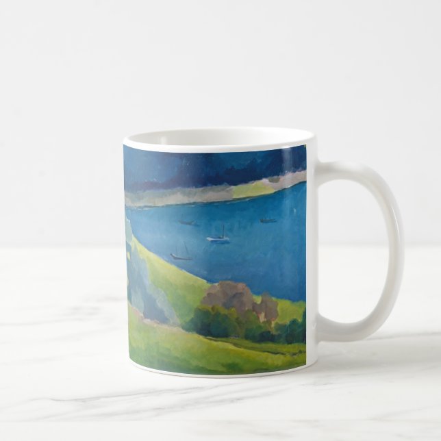 Helford Passage Cornwall Coffee Mug (Right)