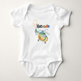 Heli-cute baby clothes, Helicopter themed Baby Bodysuit