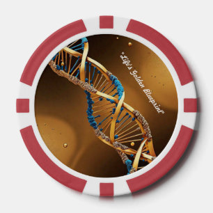 "Helical Harmony" Poker Chips