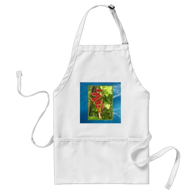 Heliconia rostrata standard apron (Front)