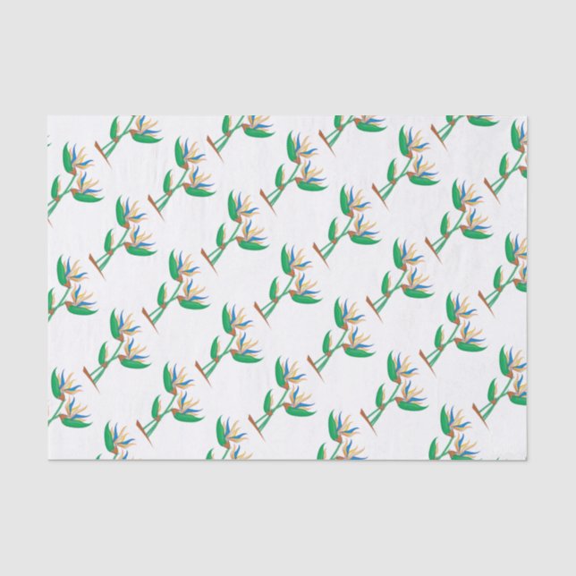Heliconia  tissue paper (Front)