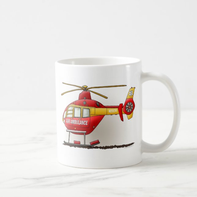 Helicopter Ambulance Mug (Right)