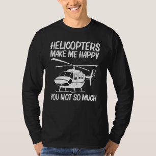 Helicopter Art For Men Women Aircraft Chopper _5 T-Shirt