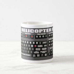 Helicopter Bernanke Keyboard Mug