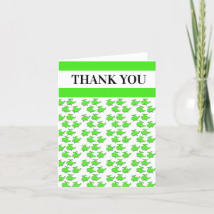 Helicopter Birthday Party  Thank You Card