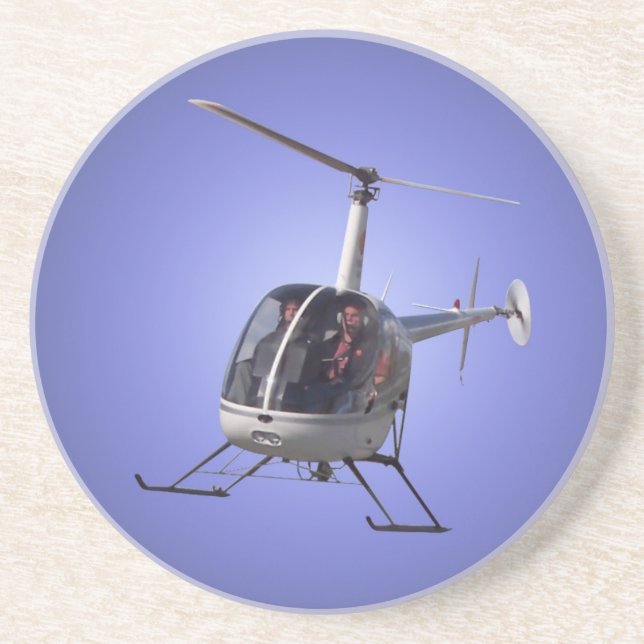 Helicopter Coasters Cool Helicopter Keepsake (Front)