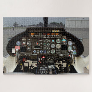 Helicopter cockpit jigsaw puzzle