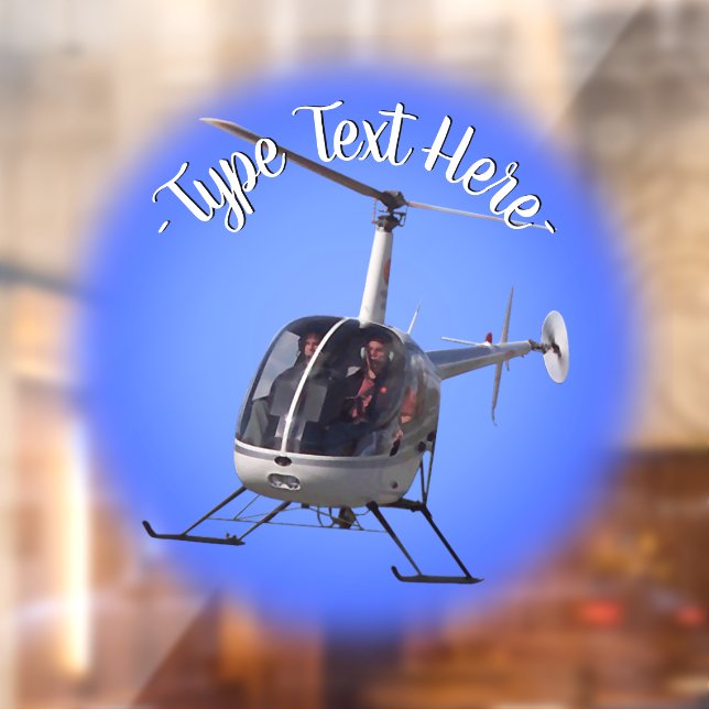 Helicopter Decal Custom Helicopter Window Decal (Sheet 2)