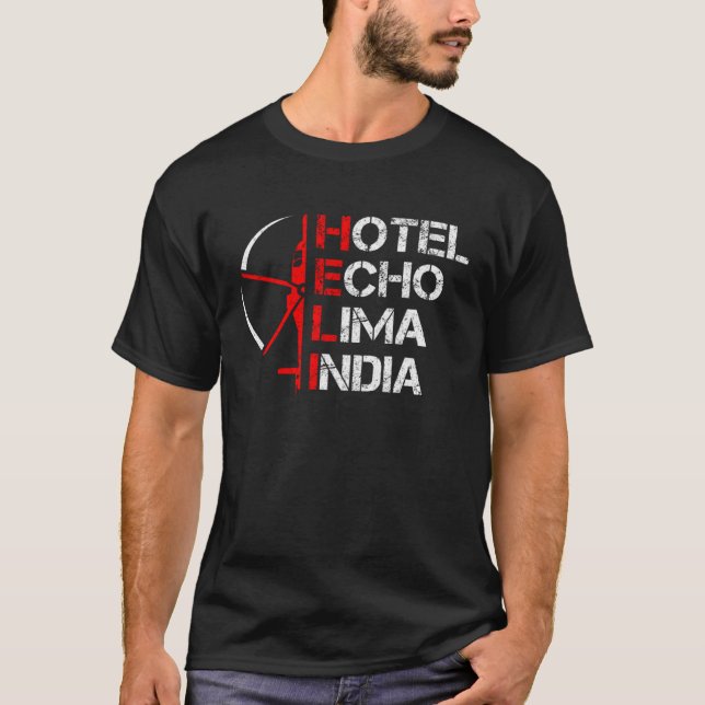 Helicopter for Pilots T-Shirt (Front)