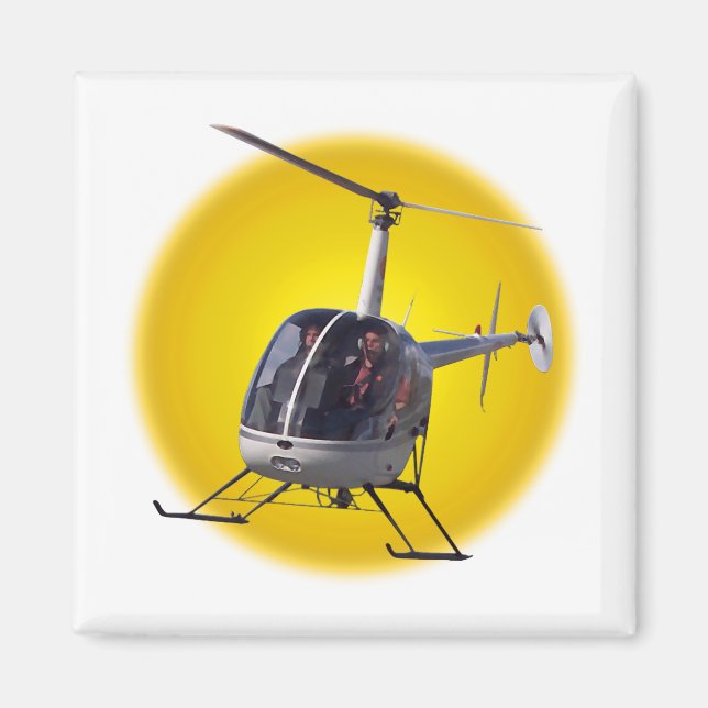 Helicopter Fridge Magnets & Helicopter Keepsakes (Front)