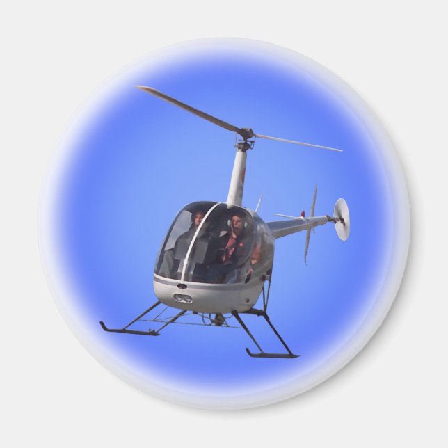 Helicopter Fridge Magnets & Helicopter Keepsakes (Front)