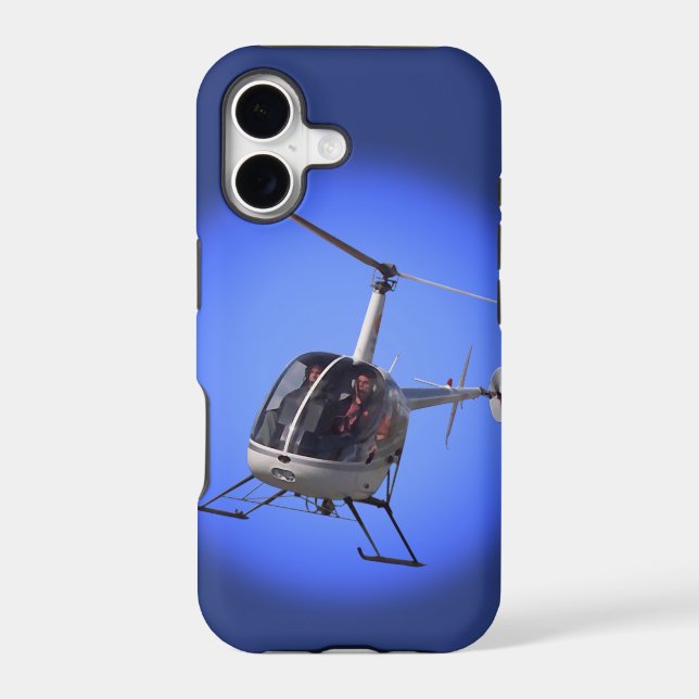 Helicopter iPhone 5 Case Cool Chopper Pilot Cases (Back)