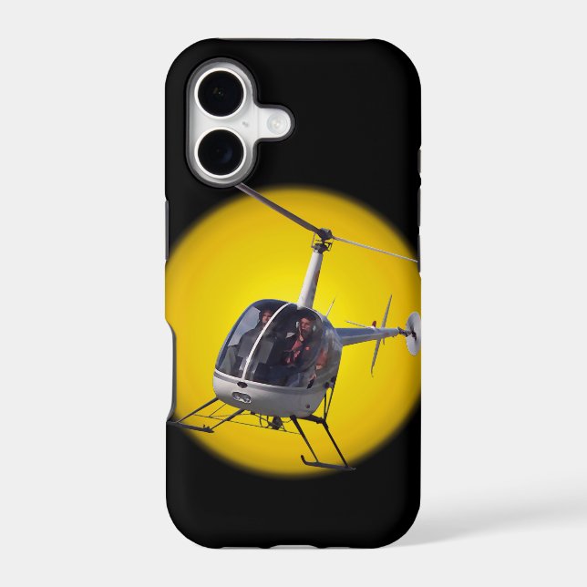 Helicopter iPhone 5 Case Cool Chopper Pilot Cases (Back)