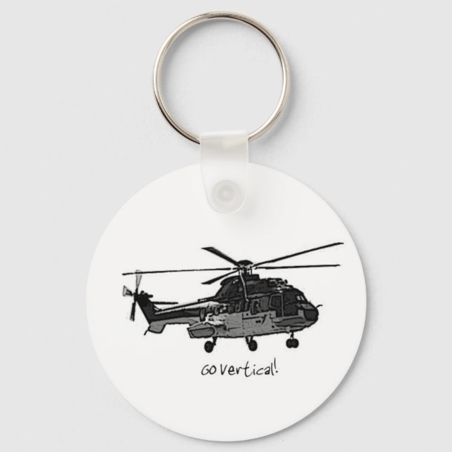 Helicopter Key Chain (Front)