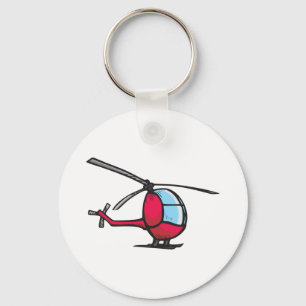 Helicopter Key Ring