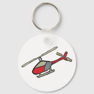 Helicopter Key Ring
