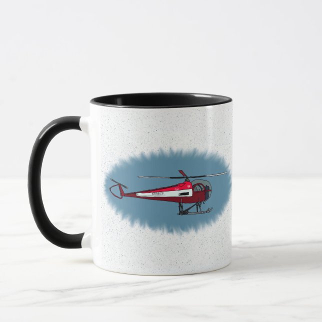 Helicopter Mug (Left)