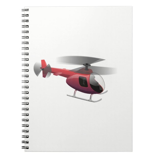 Helicopter Notebook (Front)