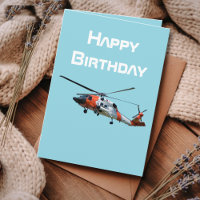 Helicopter photo for Pilot, Aviation Birthday