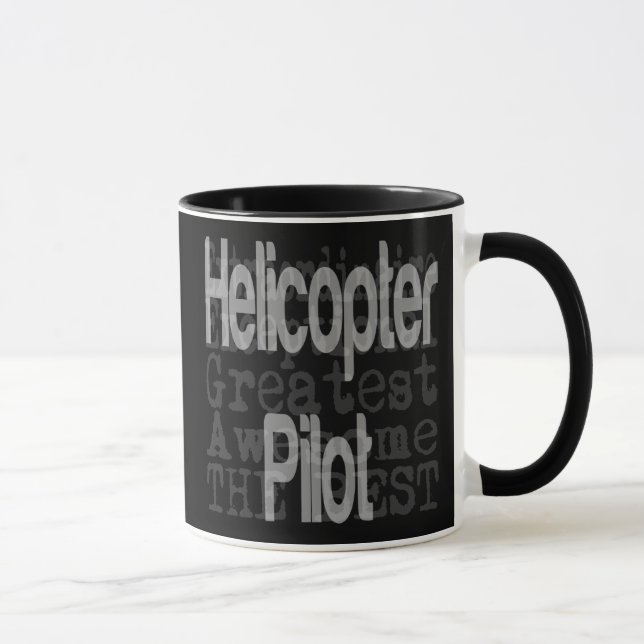 Helicopter Pilot Extraordinaire Mug (Right)