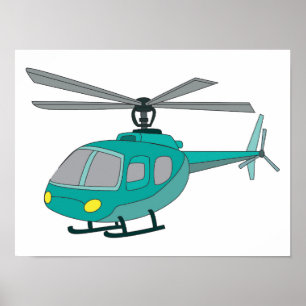 Helicopter Poster