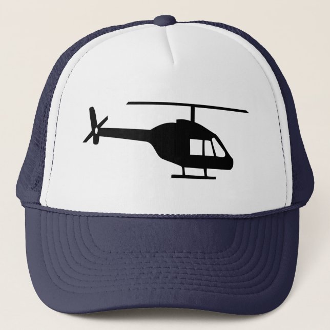 Helicopter Trucker Hat (Front)
