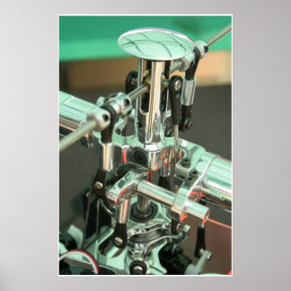 Helicopter Workings Poster