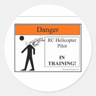 heliintrainingjpg classic round sticker