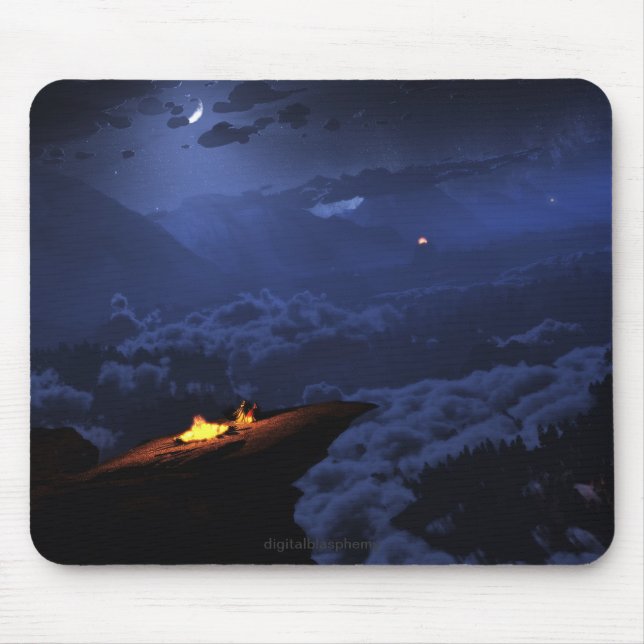 Heliocentric Night Mousepad (Front)