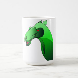 Heliodor Mug - Green Horse Demon