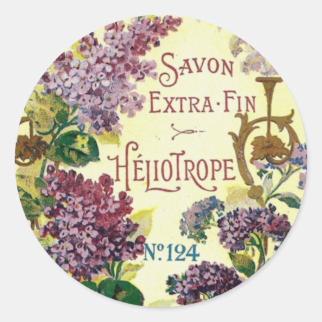 Heliotrope Savon Stickers (Front)