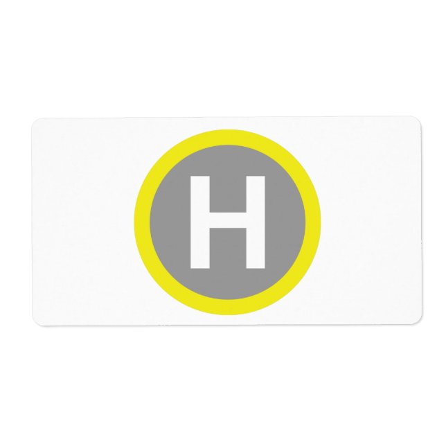 Helipad Sign (Front)