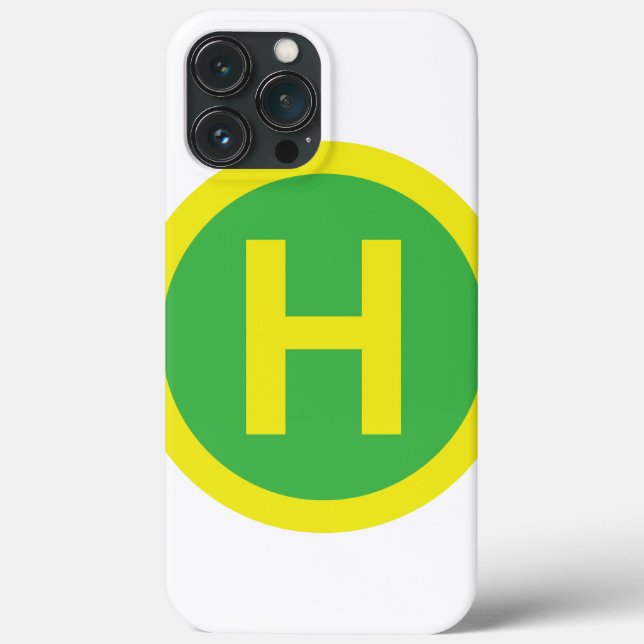 Helipad Sign Case-Mate iPhone Case (Back)
