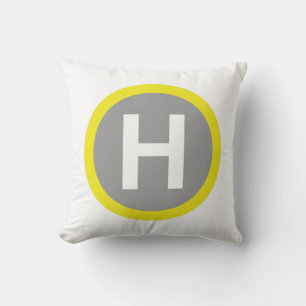 Helipad Sign Cushion
