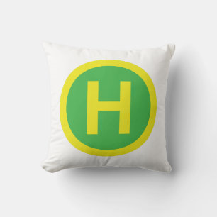 Helipad Sign Cushion