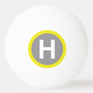 Helipad Sign Ping Pong Ball
