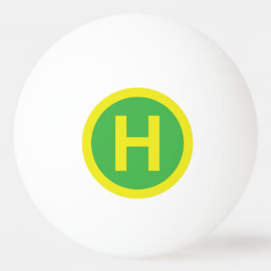 Helipad Sign Ping Pong Ball