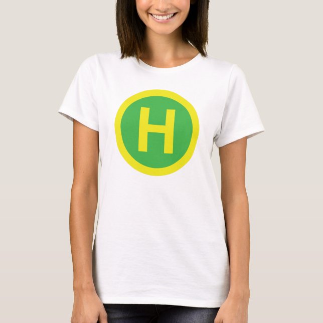 Helipad Sign T-Shirt (Front)