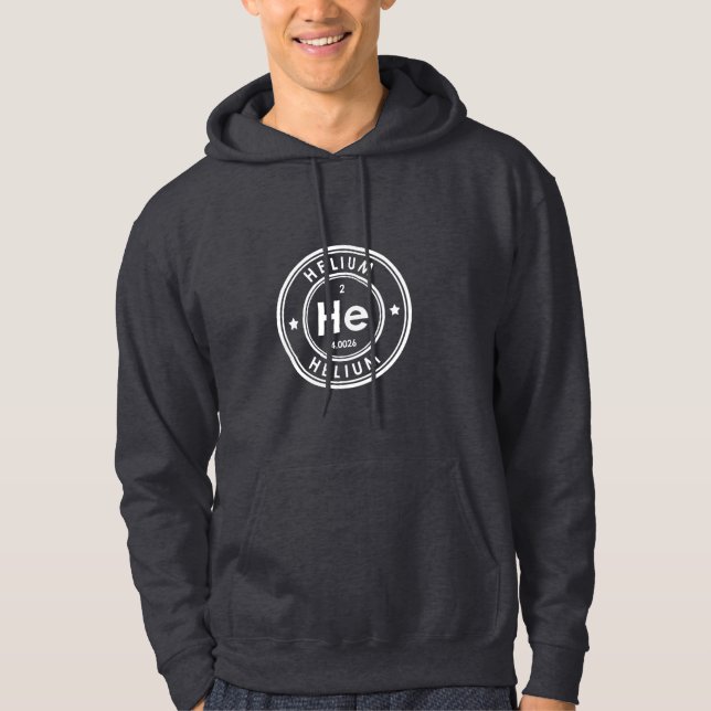 Helium Element Dark Grey Hoodie (Front)
