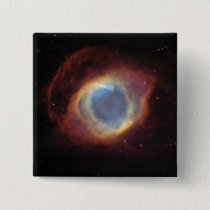 Helix Nebula 15 Cm Square Badge