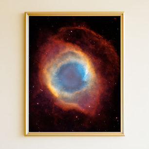 Helix Nebula Celestial Photo 8x10 Poster