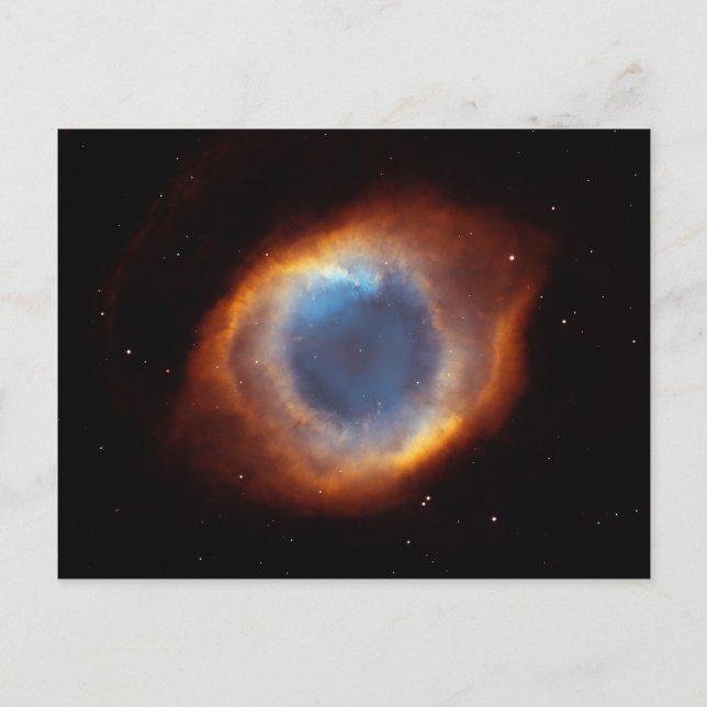 Helix Nebula "Eye of God" Hubble Telescope Postcard (Front)