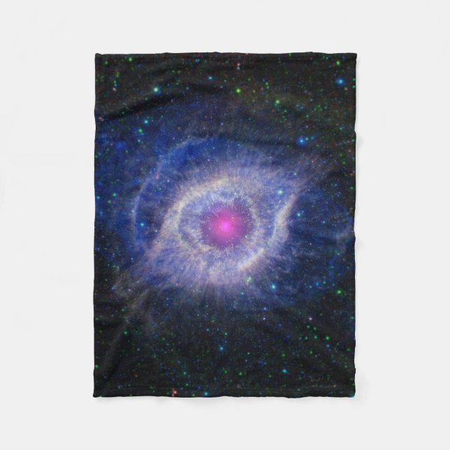 Helix Nebula Fleece Blanket (Front)