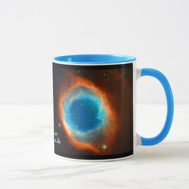 Helix Nebula, Galaxies and Stars Mug (Right)